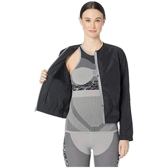 Adidas By Stella McCartney Black Bomber Jacket - Picture 6 of 13